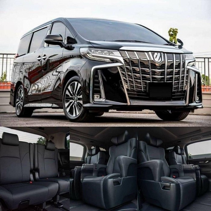 เหมารถ Alphard ไปสนามบิน 3,000 บาท พัทยา 7,000